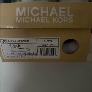 Michael Kors Soft Gold Footwear